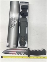 (2 Pcs) Fixed Blade Knife W/ Sheath