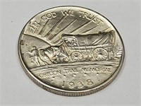 1938 Indian 1/2 Dollar Silver Coin