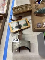 Antique  stereoscope viewer n  photo cards