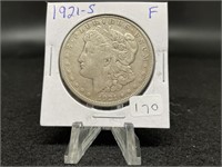 Morgan Silver Dollars:    1921-S