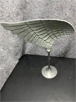 Silver Angel Wing on Stand
Height 18” Width 18”