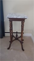 Vintage American French Country Side Table