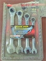 4 SAE Gear Wrenches