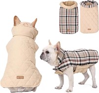 (N) RUYICZB Warm Dog Coat, Reversible Dog Jacket W