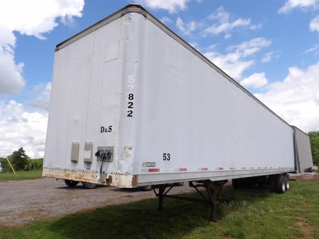 1998 Stoughton 53' semi trailer