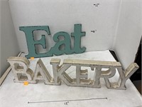 Bakery & Eat Sign