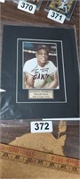 WILLIE MAYS, SIGNED PHOTO, WITH COA