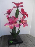 Pink flowers-21"tall