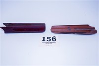 2 VINTAGE SHOTGUN FORENDS