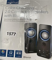 INSIGNIA COLOR CHANGING COMPUTER SPEAKERS