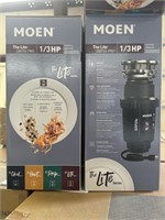 2- MOEN 1/3hp GXP33C PRO DISPOSAL'S