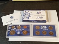 2000 US mint proof set