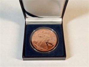 2011 copper American Eagle coin