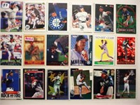 36 diff. 2015 HOF Randy Johnson baseball cards