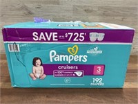 Pampers size 3 diapers