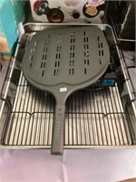 15x21 roasting pan & pizza paddle