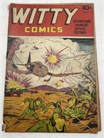 (NO) Witty Comics #1 Golden Age Comic Book *Cover