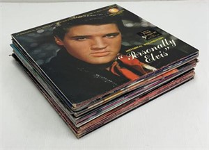 Record - (22 Different) Elvis LP's