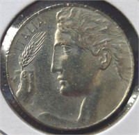 1935 Italian coin