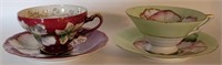 Two Occupied Japan Trimont China Cups & Saucers