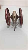 Antique pull toy Rolling bell toy made in USA