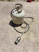 Propane Tank With Torch