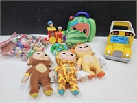 38 Pcs. Cocomelon Toys, Toy Bus +