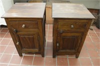 2 End Tables w/ Drawers