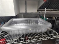 PERFORATED PLASTIC BINS