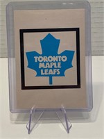 Toronto Maple Leafs 1977/78 Team Records NRMINT +