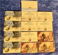 13 Lots of 2009 Proof sets