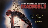 Ryan Reynolds Autograph Deadpool Poster