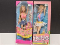 California & Butterfly Barbie Dolls