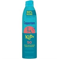 (Pack of 2)Coppertone Kids Sunscreen Spray  SPF 50