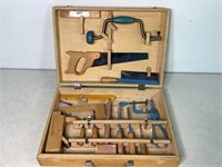 Kids Wood Working Tool Set In Case