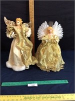 Pair angel figures