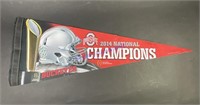 2014 Ohio State National Champions Pennant