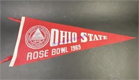 1969 Rose Bowl Ohio State Pennant
