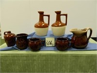 7 Pottery Pieces