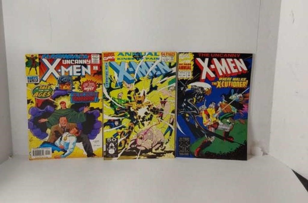3 X-Men Comic Books #1, #15, & #17 UJC