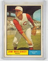 Jim Maloney 1961 #436 Baseball Card