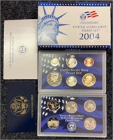 2004 Clad Proof Set - 10 Coin Set US Mint
