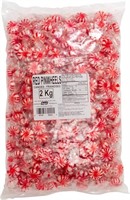 2kg bag of Red Peppermint Pinwheels