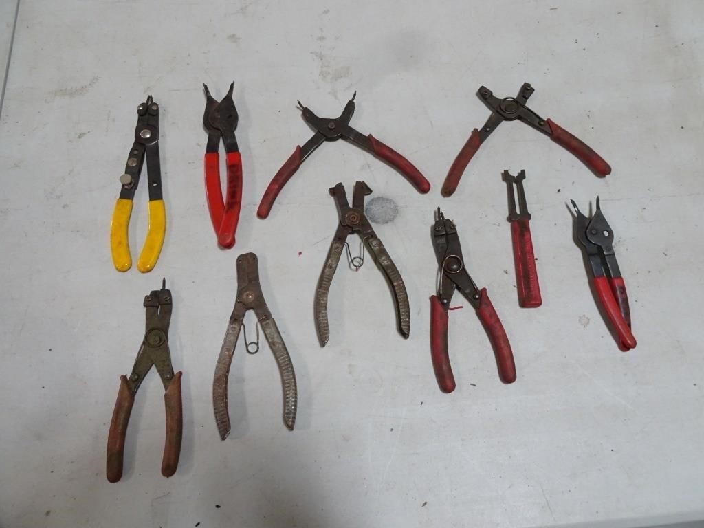 Lot of Snap Ring Pliers