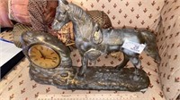 Horse Mantel Clock