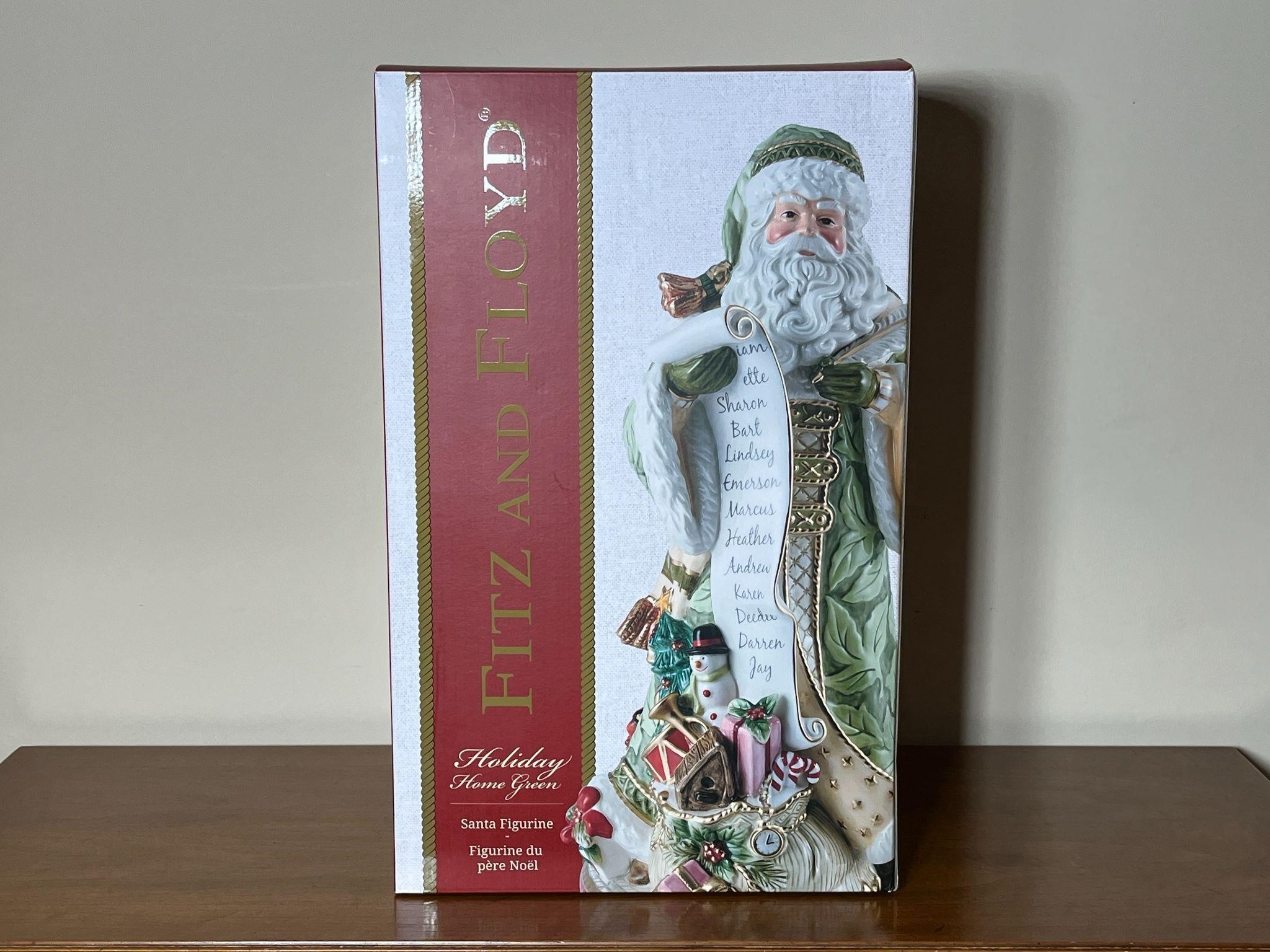 Fitz & Floyd Santa Figurine