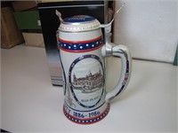 1986 Stroh Beer Statue of Liberty Lidded Stein