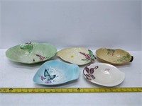 5 carltonware vintage bowls