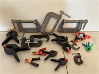 Clamps - Various Sizes & Styles