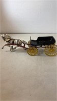 Cast Iron Horse and Buggy